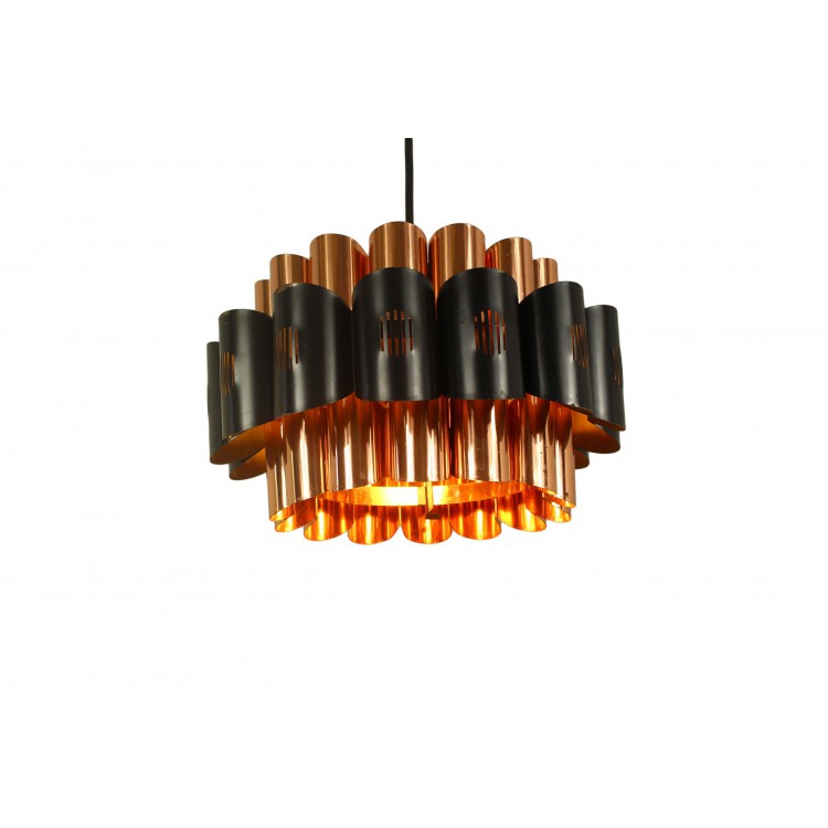 Lampa miedziana W.Schou, lata 70-te