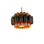 Lampa miedziana W.Schou, lata 70-te