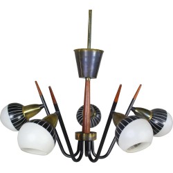 Duńska lampa mid century