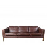 Skórzana sofa vintage z lat 70