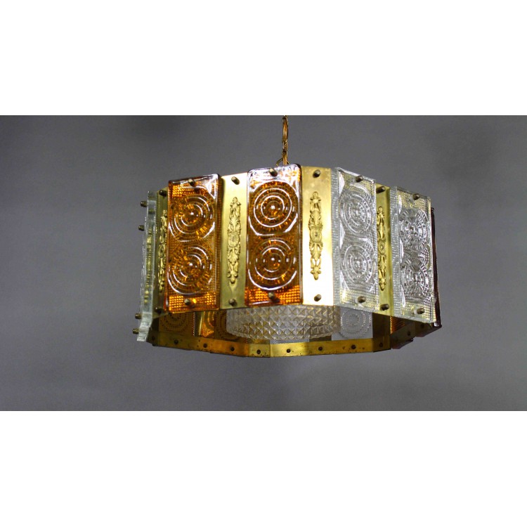 Duńska lampa Vitrika, lata 60