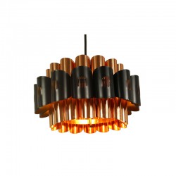 Lampa miedziana lata 70