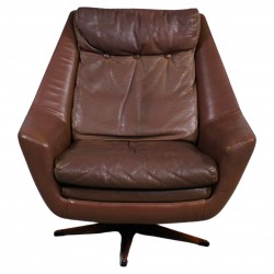 Fotel obrotowy vintage z lat 60
