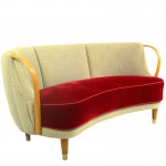 Duńska Sofa Bananowa, lata 50